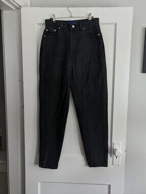 Vintage 90s Sasson Black High Waisted Jeans